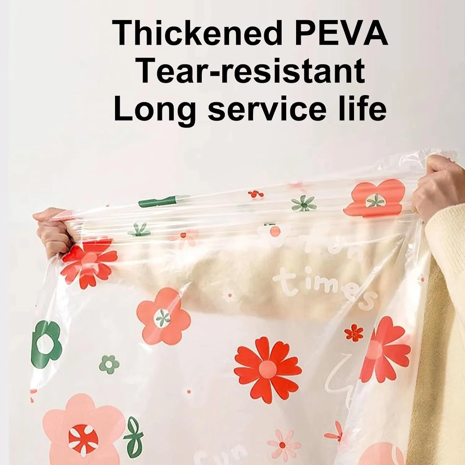 10 Pieces of Hanging Clothes Bag, Transparent Plastic Garment Bag, Bottom Opening, Suitable for Home, Clothing Store(60x80cm/24x31in)