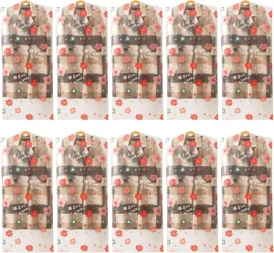 10 Pieces of Hanging Clothes Bag, Transparent Plastic Garment Bag, Bottom Opening, Suitable for Home, Clothing Store(60x80cm/24x31in)