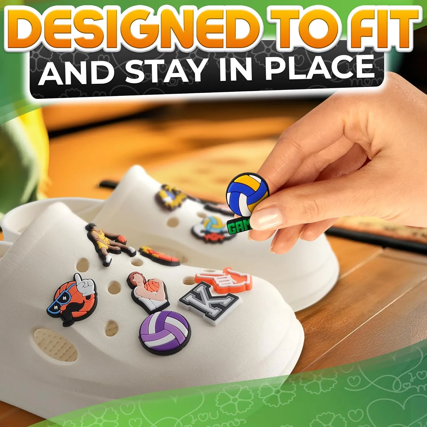 1675 Pcs Shoe Charms  Unique Fun Shoe Decorations for Adults | Cute Alphabet, Food, Sport, Gamer & Car Theme Charms for Shoes  Versatile Themes for Men & Women Clogs, Bags, Backpacks & Bracelets