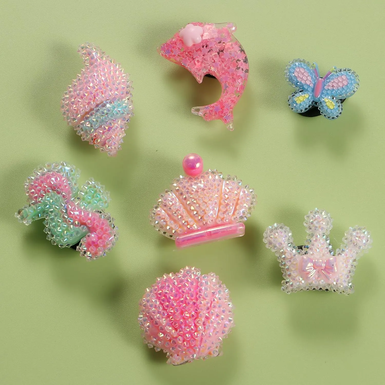 25PCS Cute Shoes Charms for Girls & Little Kids Charms for Women Girls Birthday Gifts