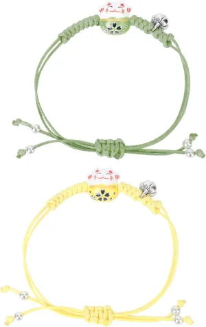2pcs Ceramic Charm Bracelet Bracelets for Couples Kawaii Bracelets Couples Bracelets Couples