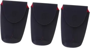 3pcs Camera Lens Bags Thick Neoprene Pouches for Shockproof Protection Durable Lens Cases to Guard Against Scratches and