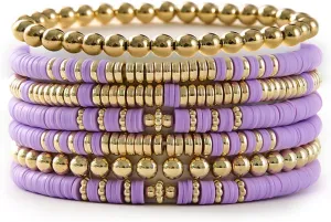 72ore Friendship Bracelets Gold Beaded Bracelets for Women Summer Bracelets Jewelry Gift