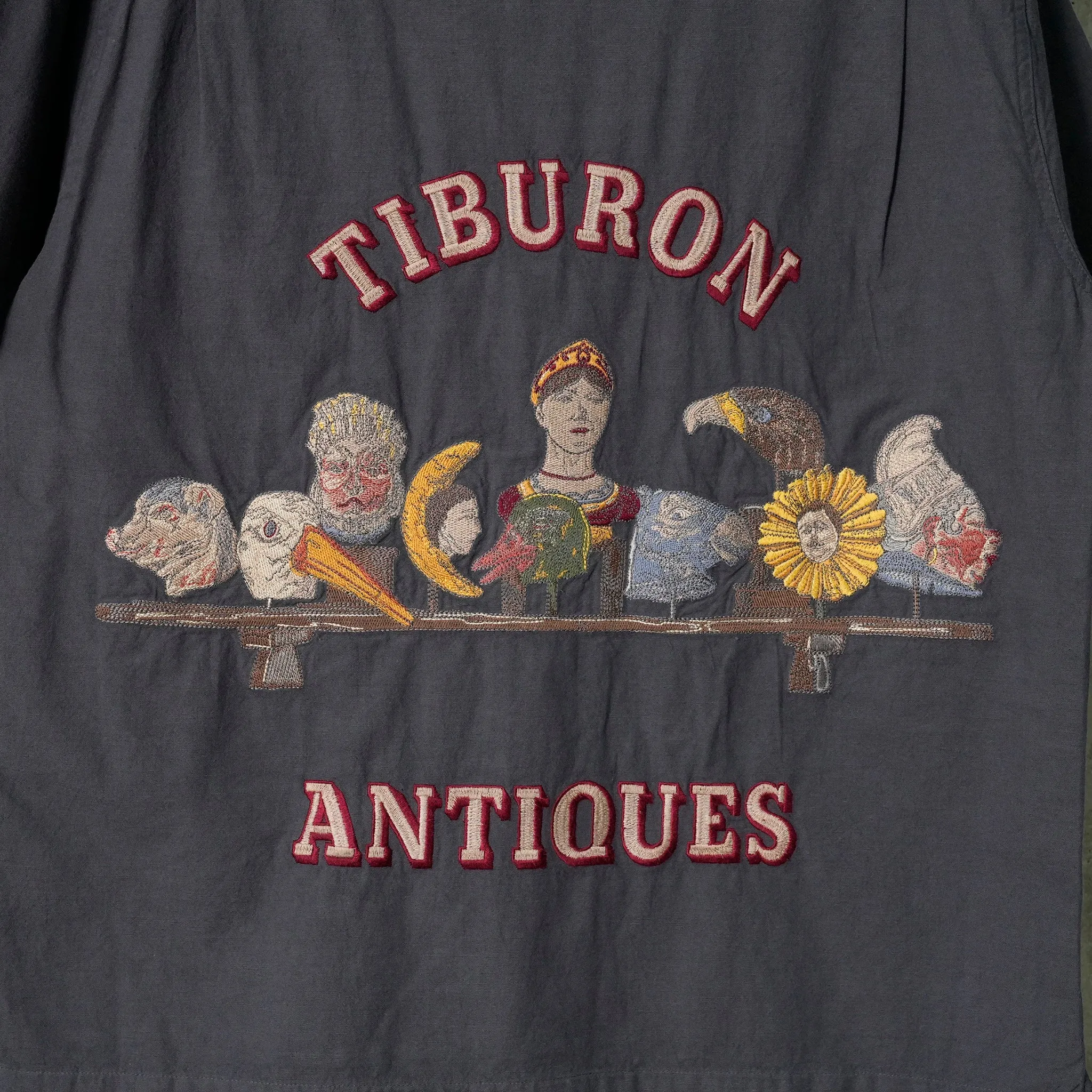 ANTIQUE CAMP SHIRT / VINTAGE BLACK