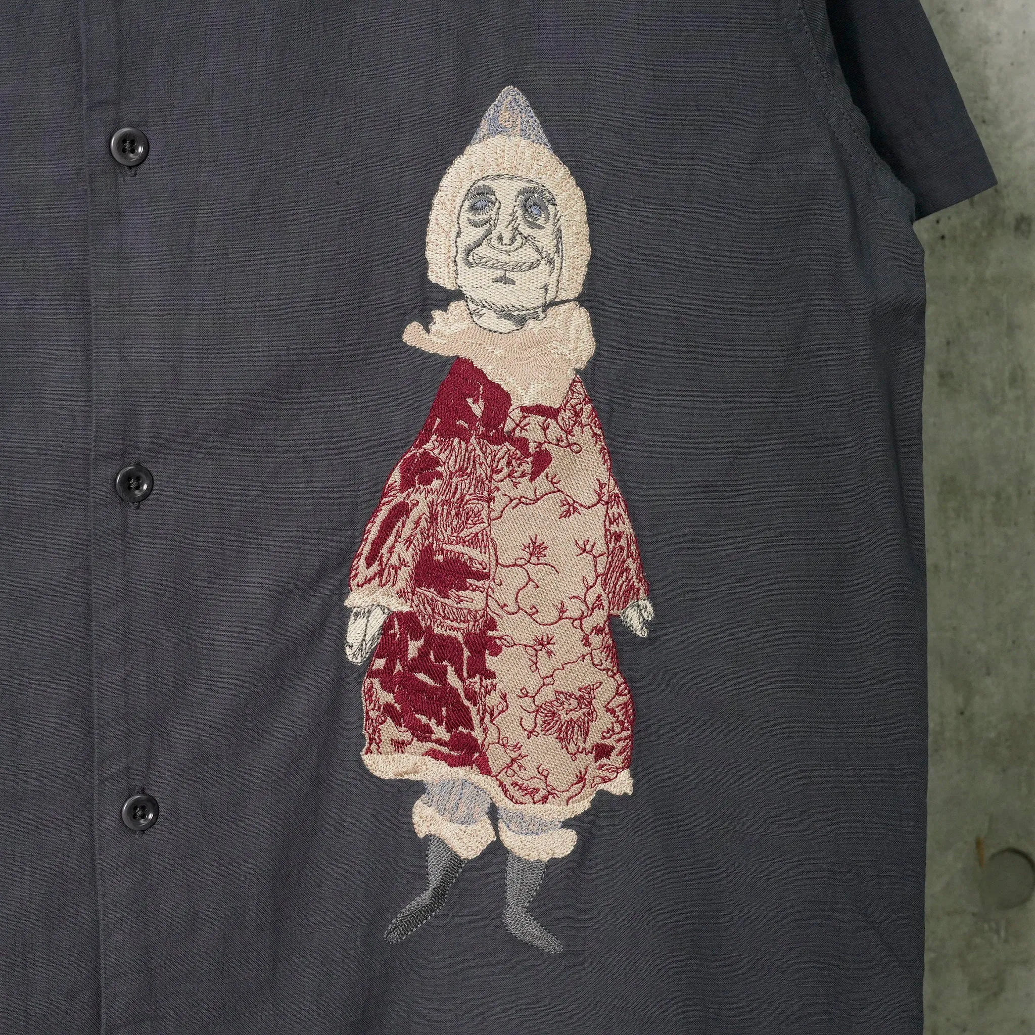 ANTIQUE CAMP SHIRT / VINTAGE BLACK