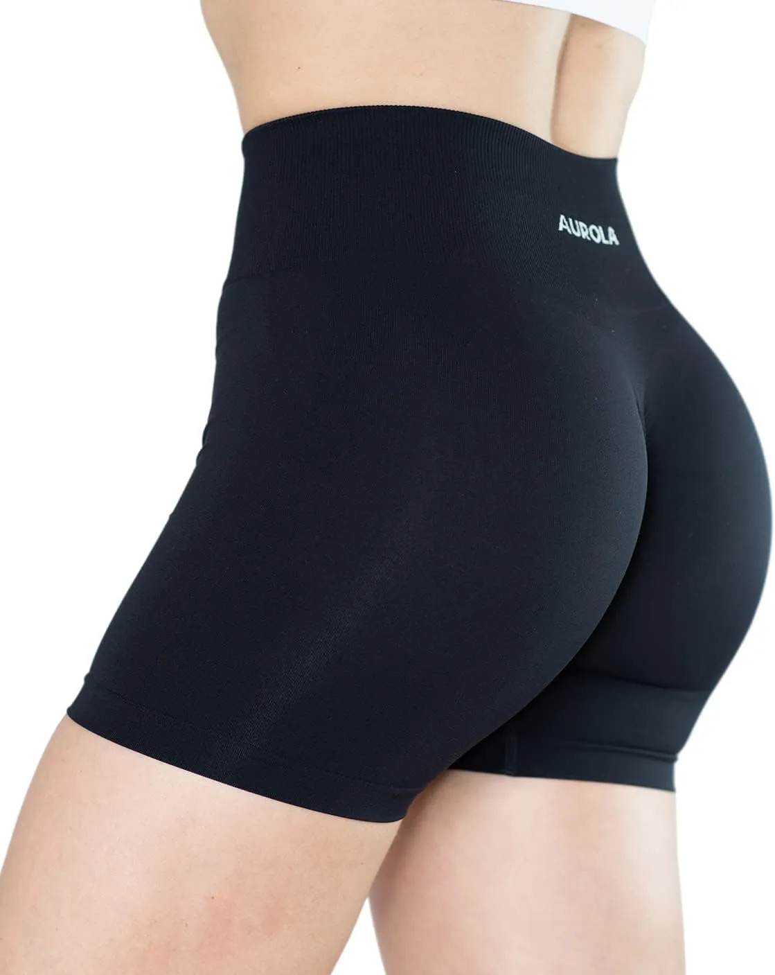 AUROLA Dream Collection Women Workout Shorts High Waist Gym Shorts, Scrunch Butt Seamless Athletic Shorts