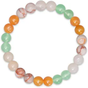 Beaded Necklace for Women,8MM Jasper Stone Necklace, Handmade Fashion Jewelry Gifts,Bead Choker Necklace