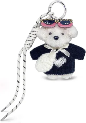 Bear Keychain Bag Charms Purse Charms Cute Keychains for Women Handbags, Backpacks, Wallet