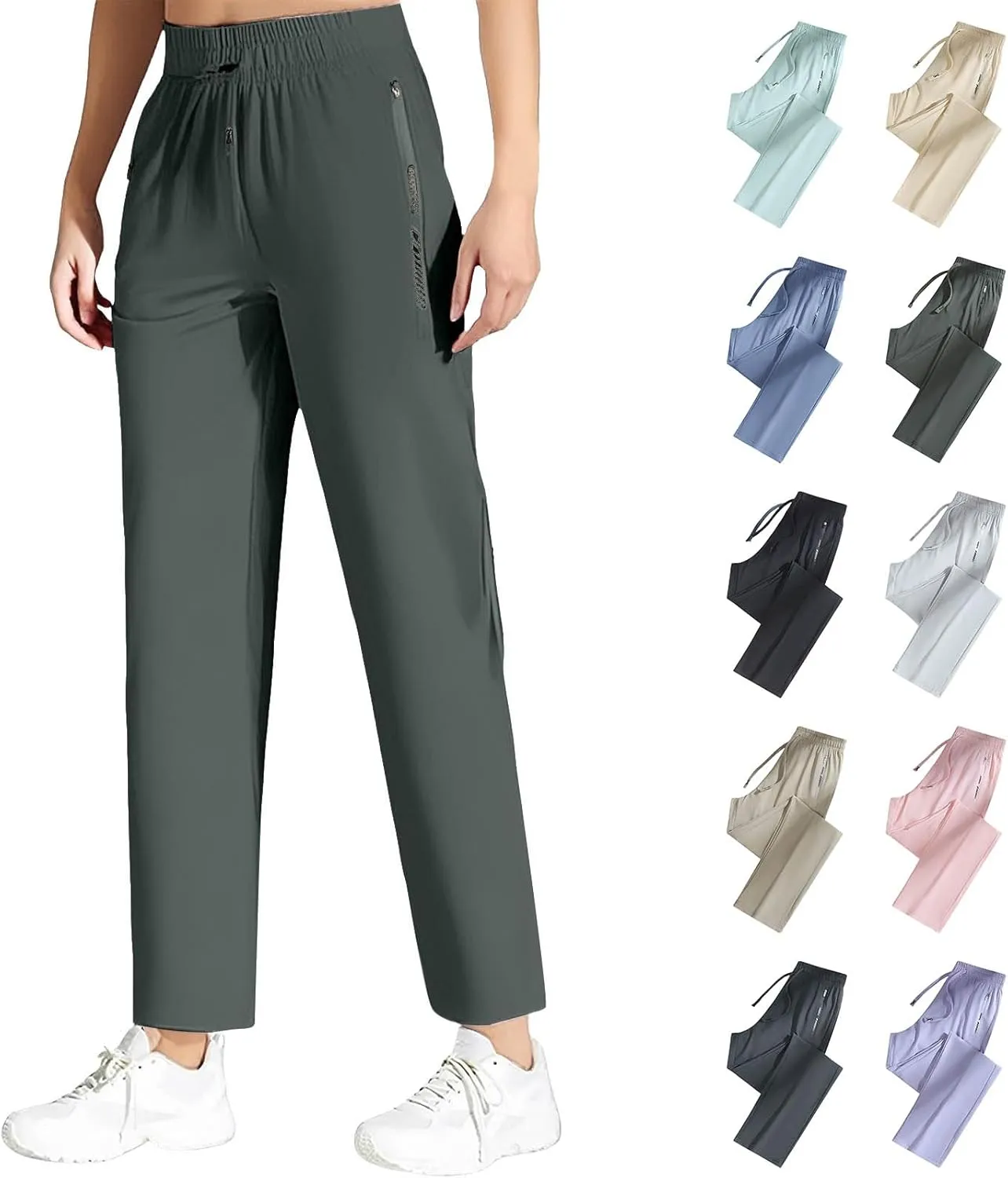 Beeswan Pants for Women Over 50, 2025 New Stretchactive - Women's Stretch Active Breathable Palcomfy Casual Pants