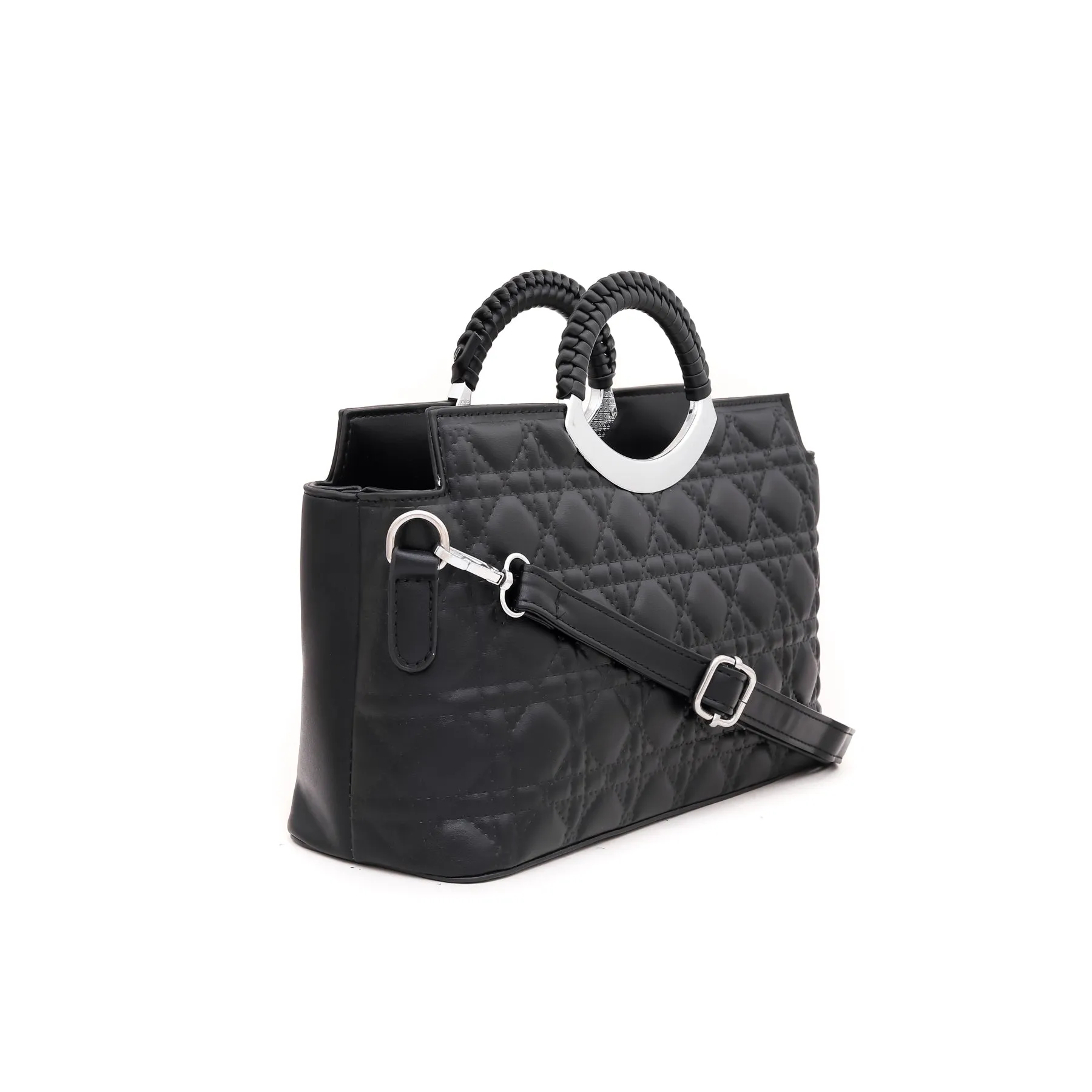 Black Formal Hand Bag P35900