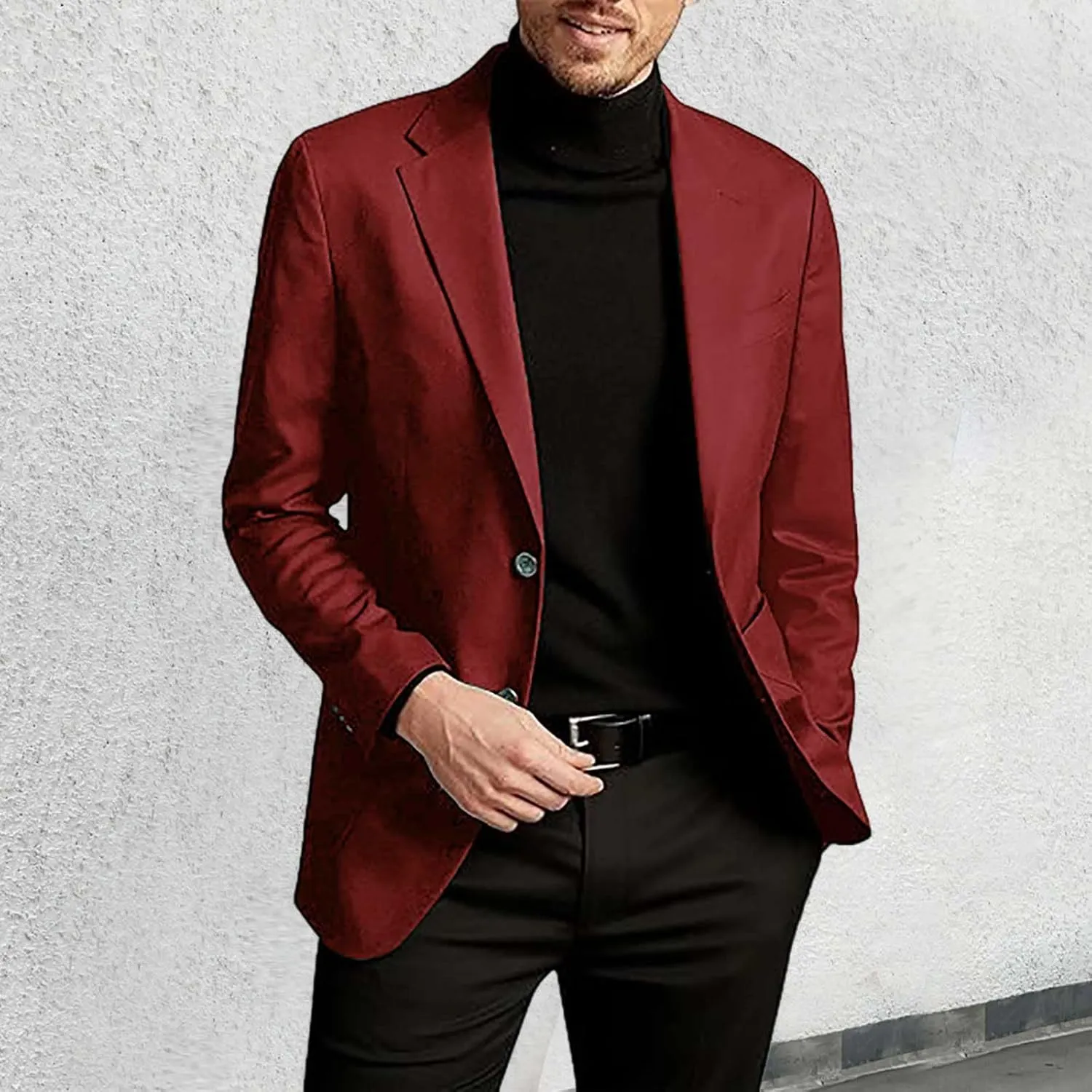 Blazer Suit Jacket for Men Regular Fit Sequin Jacket Plus Blue Linen Blazer Men Mens Patterned Sport Coats and Blazers