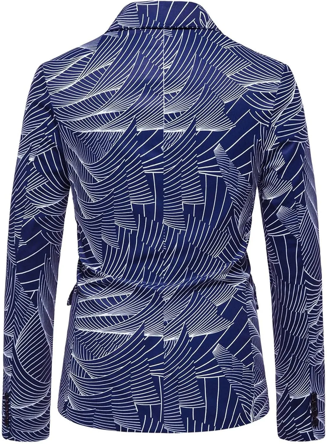 Blazers for Men Men's Luxury Casual Striped Suit Blouse Lapel Button Slim Fit Stylish Jacket Shirt Party formal