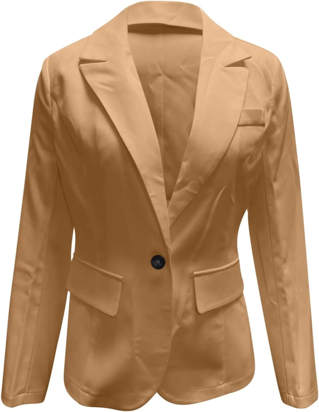 Blazers For Women Trendy Dressy Suit Jackets, Winter Bussiness Comfy Suit Clothes 2024,Button Open Front Suit Tops