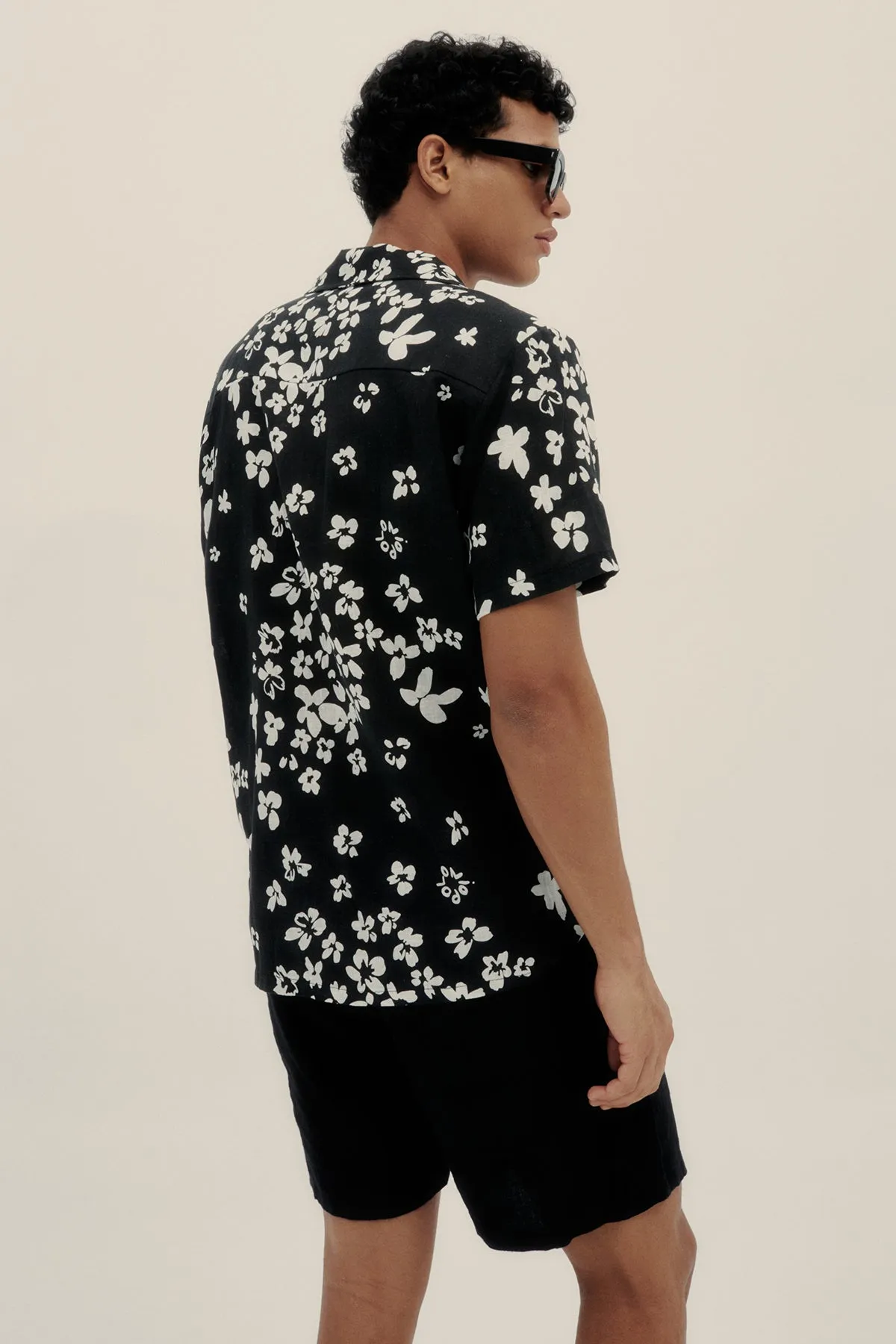 Blossom Camp-Collar Shirt