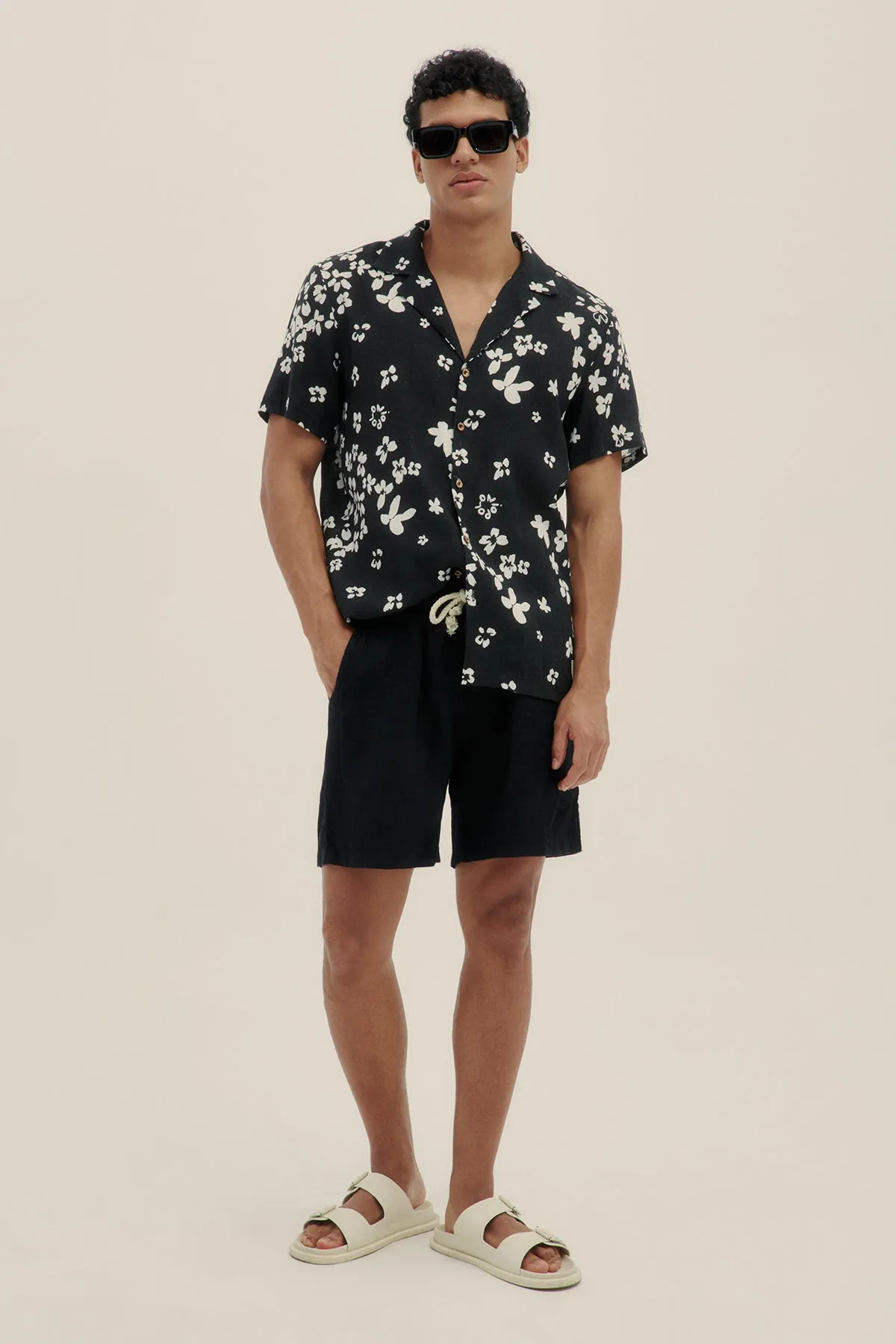 Blossom Camp-Collar Shirt