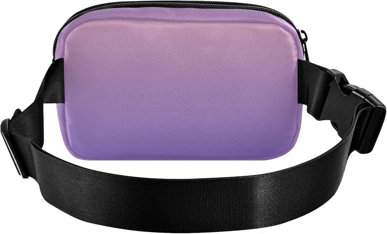 Blush Pink Slate Blue Gradient Waterproof Women Fanny Packs Belt Bag Hip Pouch Designer Waist Pouches for Men