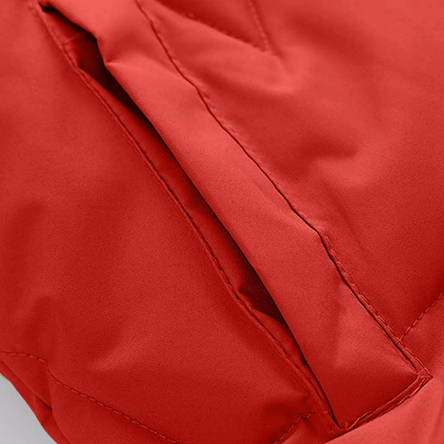 Borniu Women's Winter Puffer Jacket Long Sleeve Zip Up Quilted Baggy Warm Short Down Coats with Pockets 2024 Trendy Outerwear