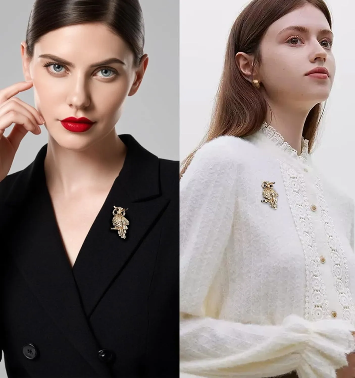 Brooches and Pins for Women Vintage Brooch Pins for Women Rhinestone Brooch and Pin Crystal Brooch Pin Fashion Broche Gifts