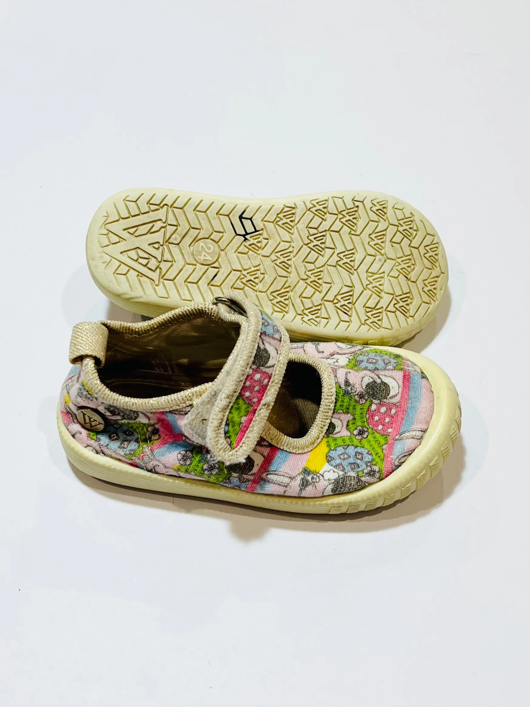 Bunny canvas Mary-Janes - Size EU24