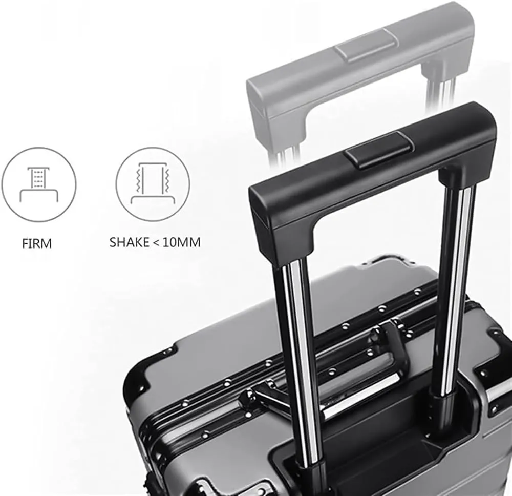 Carry On Luggage Hard Luggage Practical Suitcase for Easy Storage Luggage Double Row Spinner Wheels Trolley Luggage Portable Suitcases Lightweight