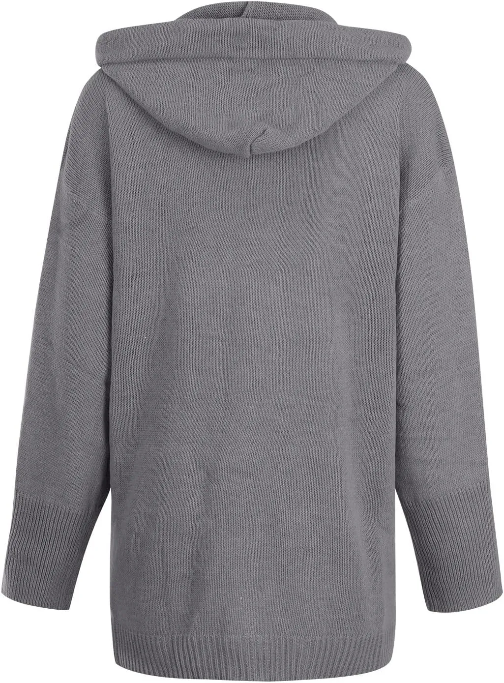 ChicCrate Women's Knit Open Front Cardigan Sweaters 2025 Fall Winter Clothes Long Sleeve Solid Color Jackets Trendy Outwear