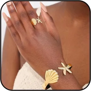choice of all Shell Bracelets for Women Boho Layered Beaded Bracelets Seashell Bracelets Starfish Bracelets Summer Beach Bracelets Jewelry Accessories