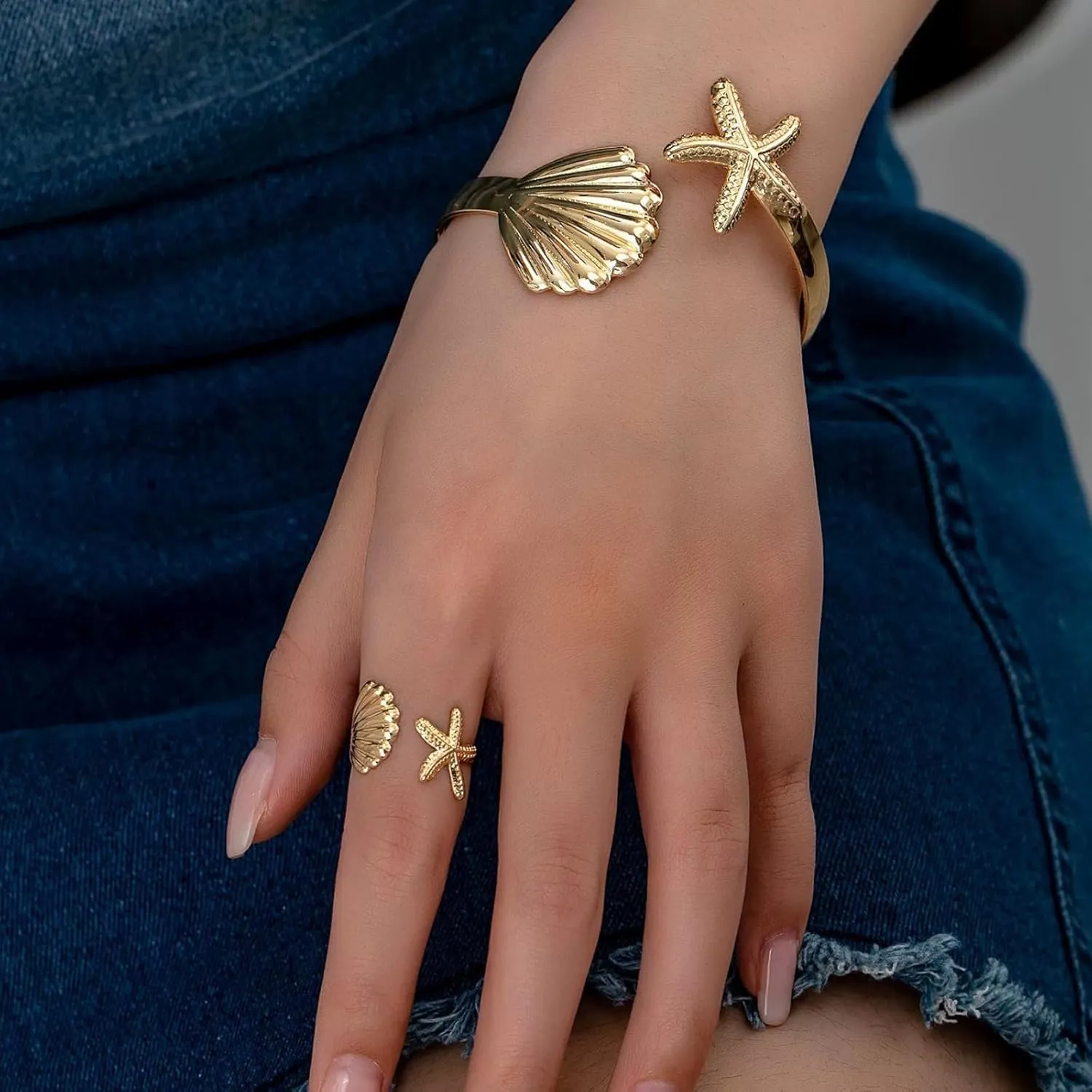 choice of all Shell Bracelets for Women Boho Layered Beaded Bracelets Seashell Bracelets Starfish Bracelets Summer Beach Bracelets Jewelry Accessories