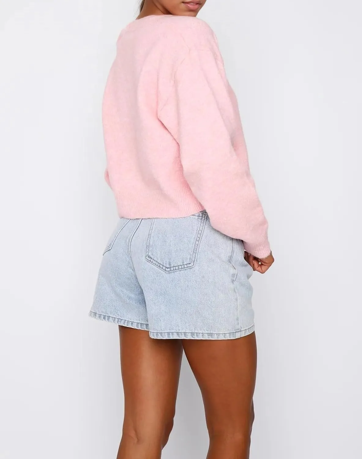 Cioatin Women Y2K Open Front Button Down Crop Sweater Cardigan Long Sleeve Lightweight Knit Pullover Fall Outfits Tops