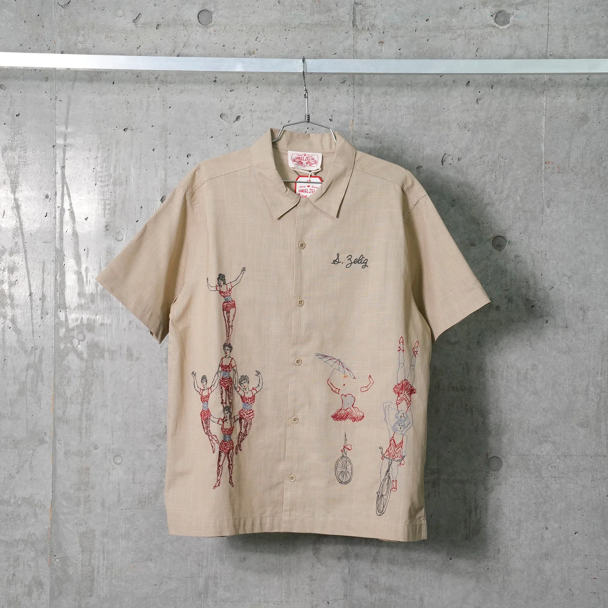 CIRCUS CAMP SHIRT / NATURAL TINT