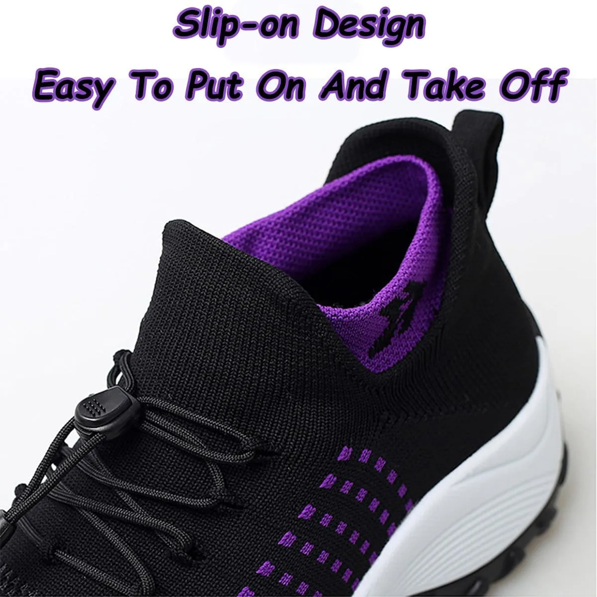 Comfort Wear Orthowear Shoes for Women, Comfortwear Ortho Stretch Cushion Shoes, Air Cushion Orthopedic Walking Nurse Sneakers Wide Width Fit with Insoles