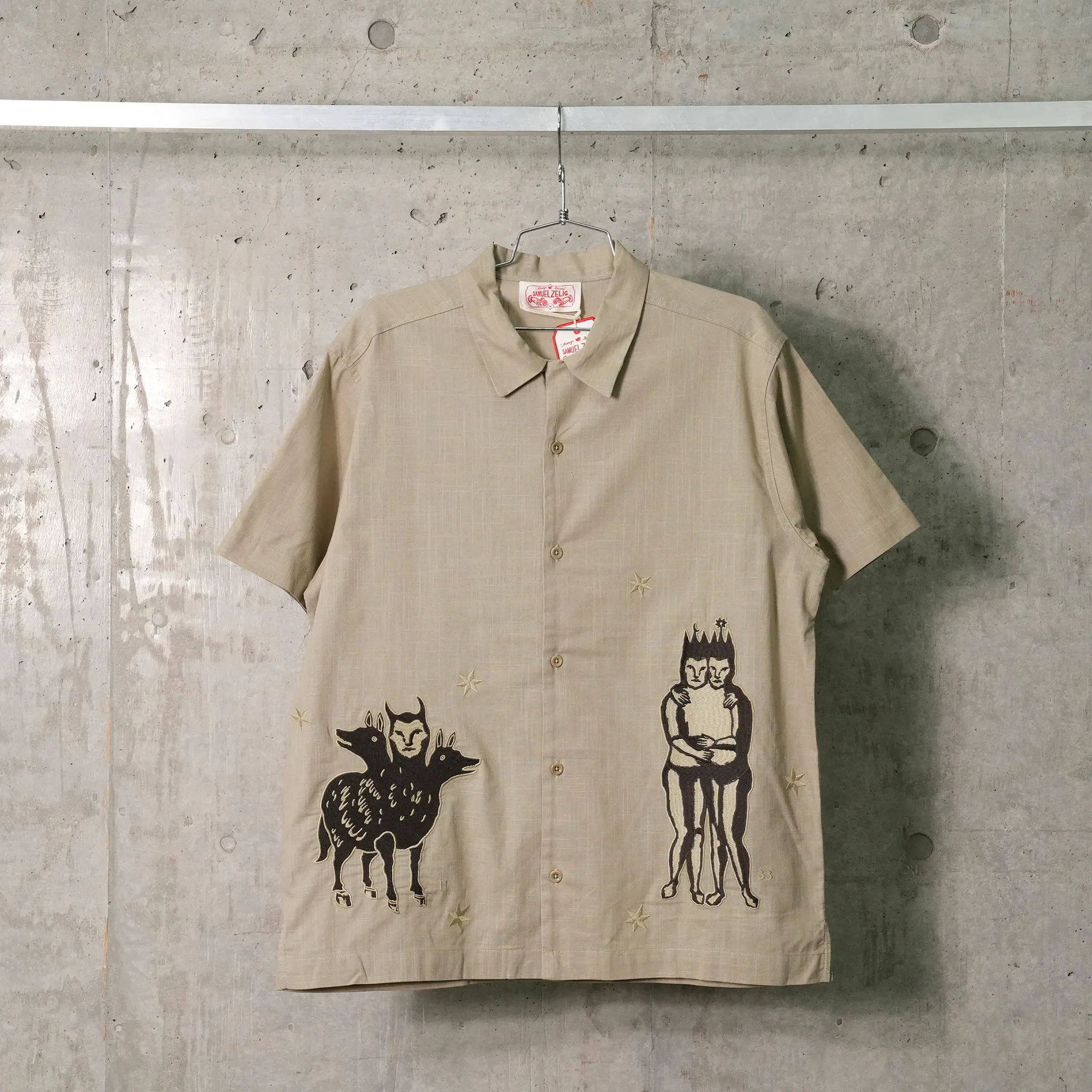 CREATURE CAMP SHIRT / GREY