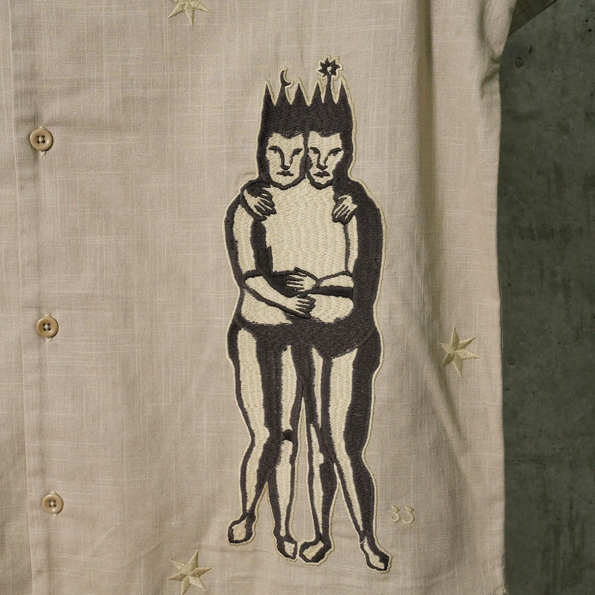 CREATURE CAMP SHIRT / GREY