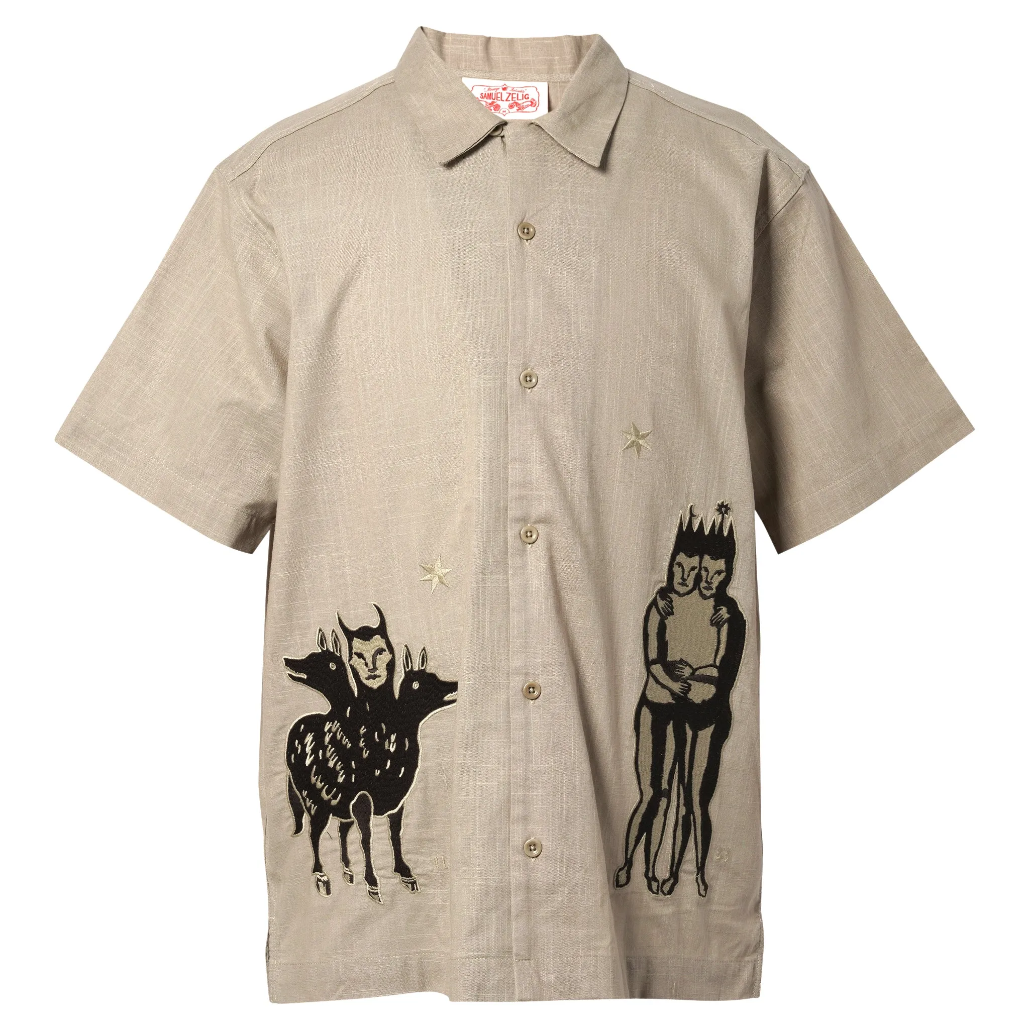 CREATURE CAMP SHIRT / GREY
