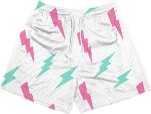 DIOTSR Mens Graphic Shorts Summer Casual Flat Front Shorts Cool Streetwear Designer Shorts Drawstring