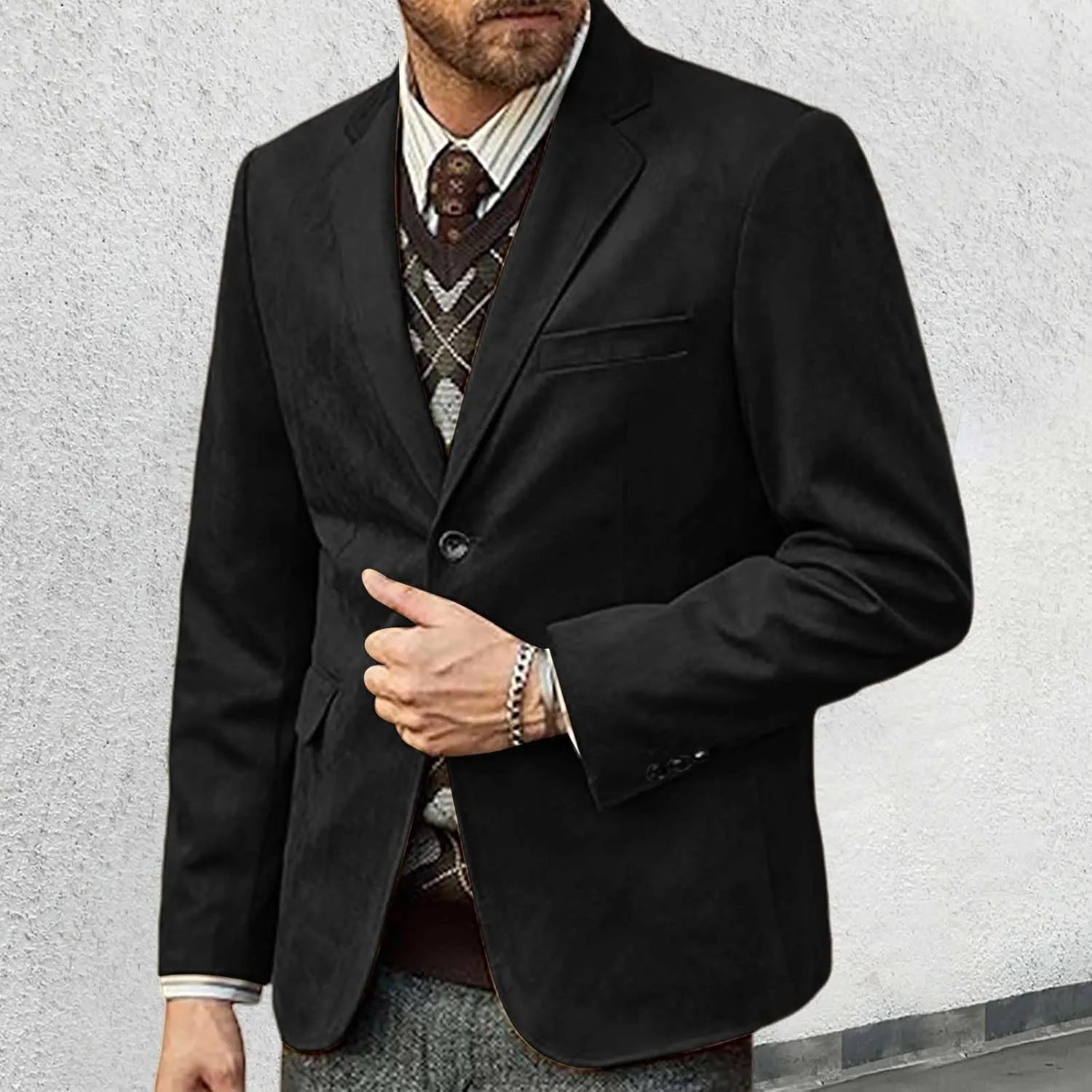 Disco Outfit Suit Jacket for Men Slim Fit Sequin Jacket Men Silver Blazer for Men Grey Mens Sport Coats and Blazers