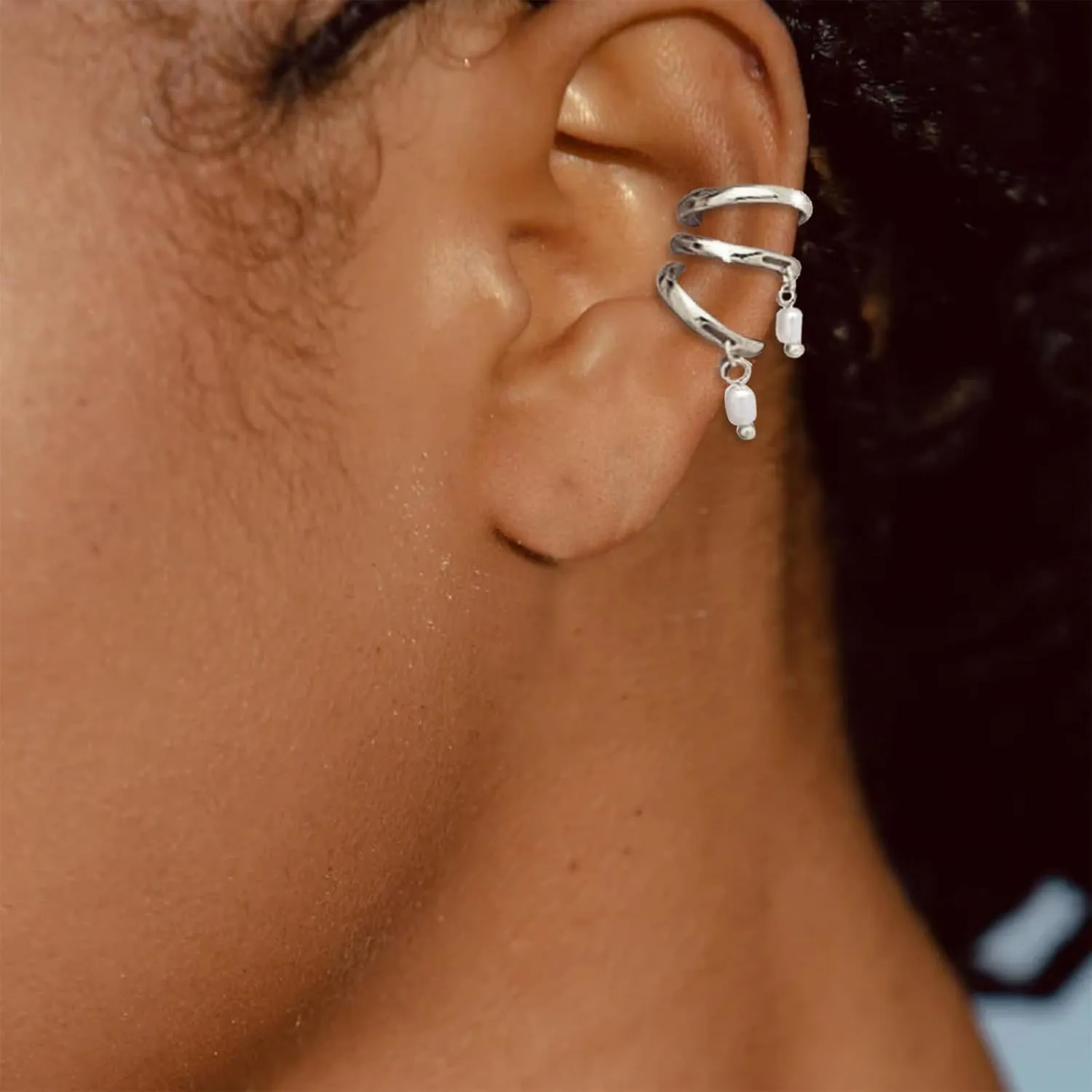 Ear Cuff Earrings for Women Ear Cuffs Non Piercing Jewelry Trendy Stuff Ears Clip on Cartilage Earring Fake Earrings Christmas Gifts Stocking Stuffers