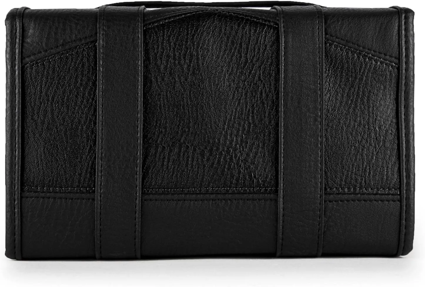 eBigValue ravel Hanging Toiletry Bag for Men Women Travel Kit Shaving Bag Waterproof Large Makeup Bag Wash Bag Makeup Organizer Cosmetic Case for Bathroom Shower, Medium, Black, MH_LENLEA020_MKVEB1