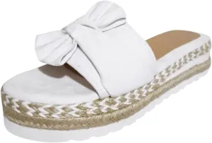 Eduavar Sandals for Women Dressy Summer, Platform Sandals Women Casua Espadrille Wedge Sandals Summer Beach Sandals Slippers