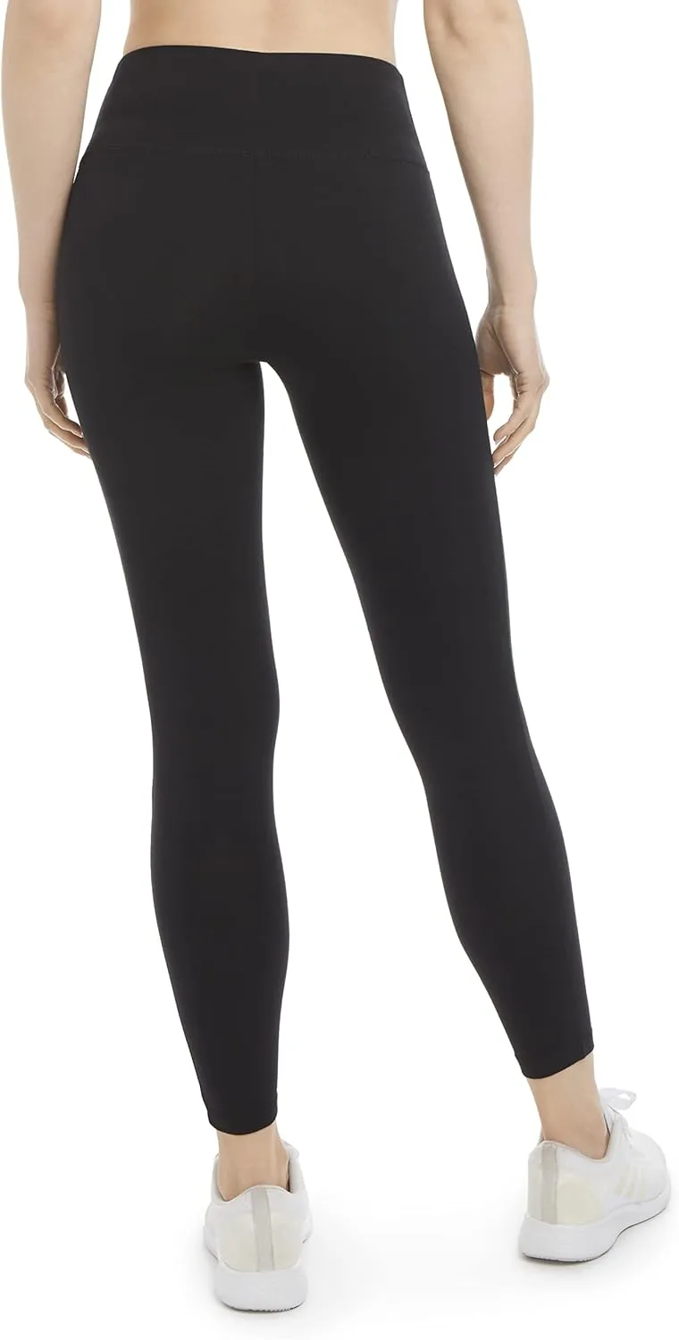 Energy Zone Women's Cotton Stretch High Waist Ankle Legging