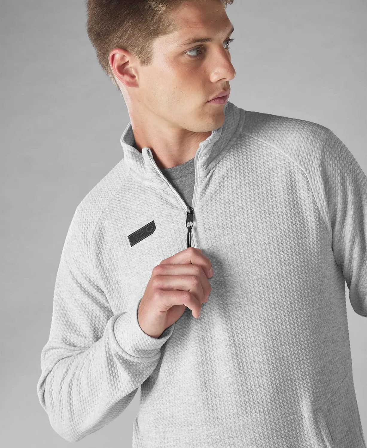 EvoShield Men's 1/2 Zip Jacquard Pullovers