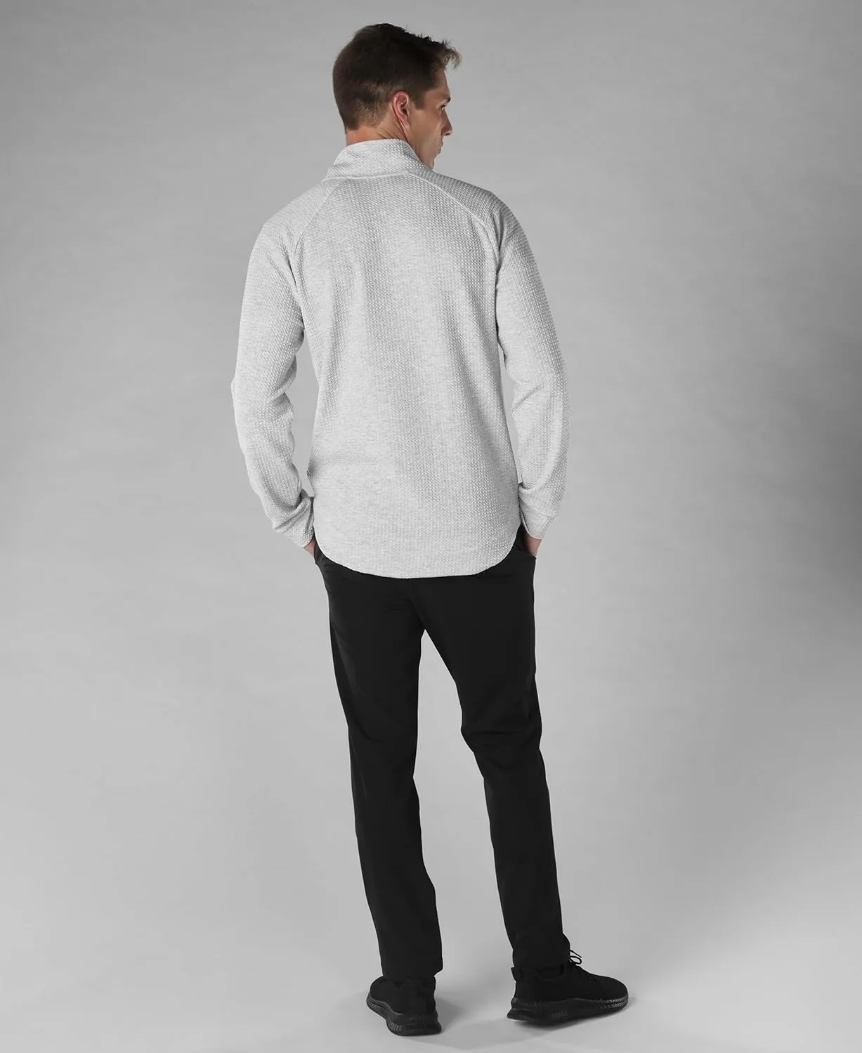 EvoShield Men's 1/2 Zip Jacquard Pullovers
