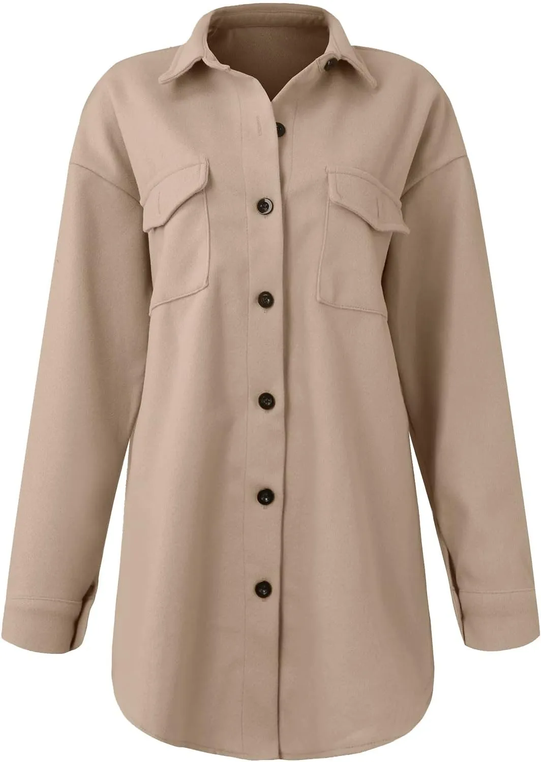 Febecool Cardigan For Women Long Sleeve Slim Fit Double Breasted Coat Denim Jacket For Women Winter Coats For Women Oversized