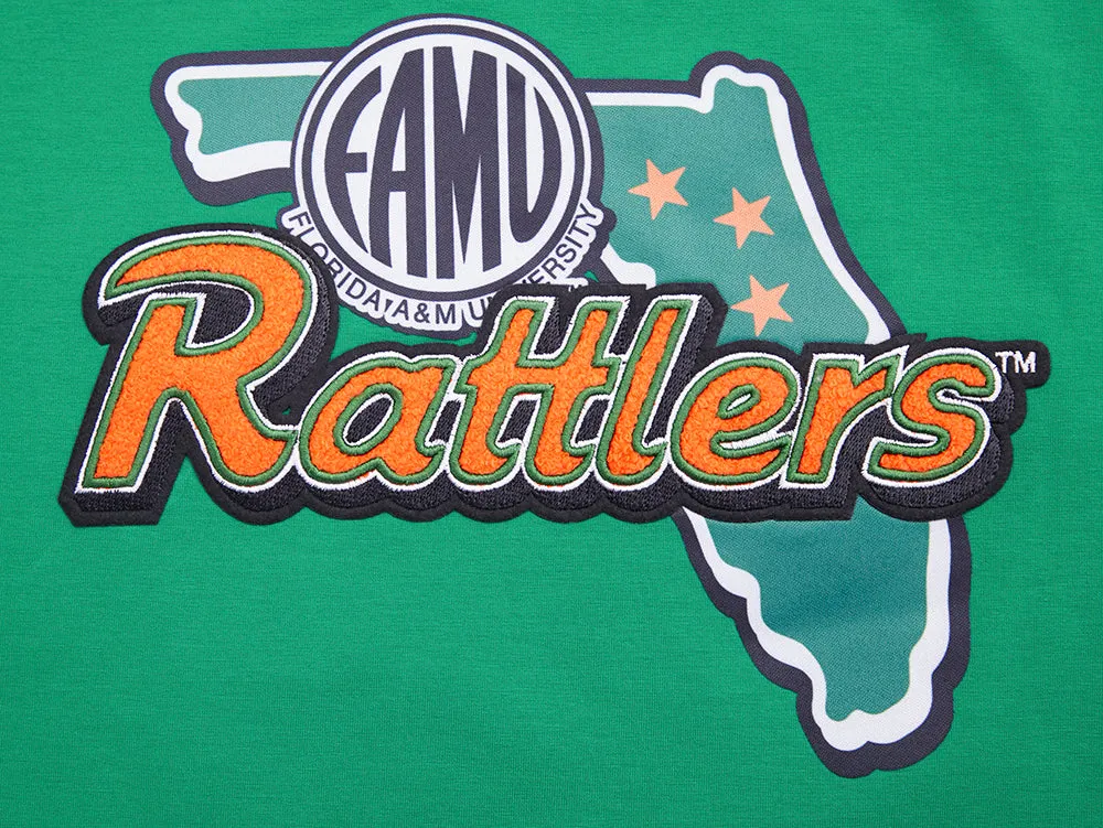 FLORIDA A&M UNIVERSITY HOMECOMING SINGLE JERSEY BOXY TEE (KELLY GREEN)