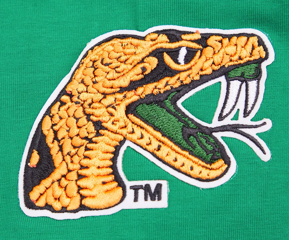 FLORIDA A&M UNIVERSITY HOMECOMING SINGLE JERSEY BOXY TEE (KELLY GREEN)