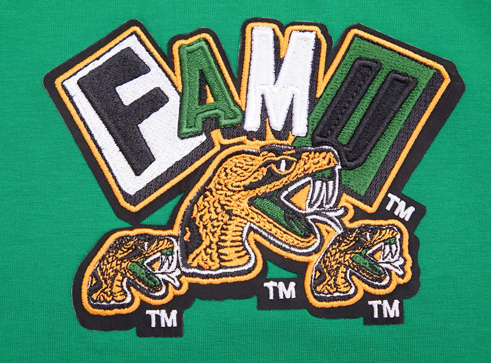 FLORIDA A&M UNIVERSITY HOMECOMING SINGLE JERSEY BOXY TEE (KELLY GREEN)