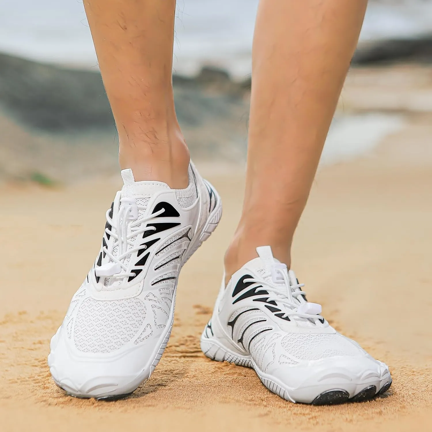 Footwear Pro Hike Barefoot Shoes Women Men Waterproof Trail Running Healthy & Non-Slip Barefoot Shoes for Women Beach Swim Surf Hiking Walking Shoes