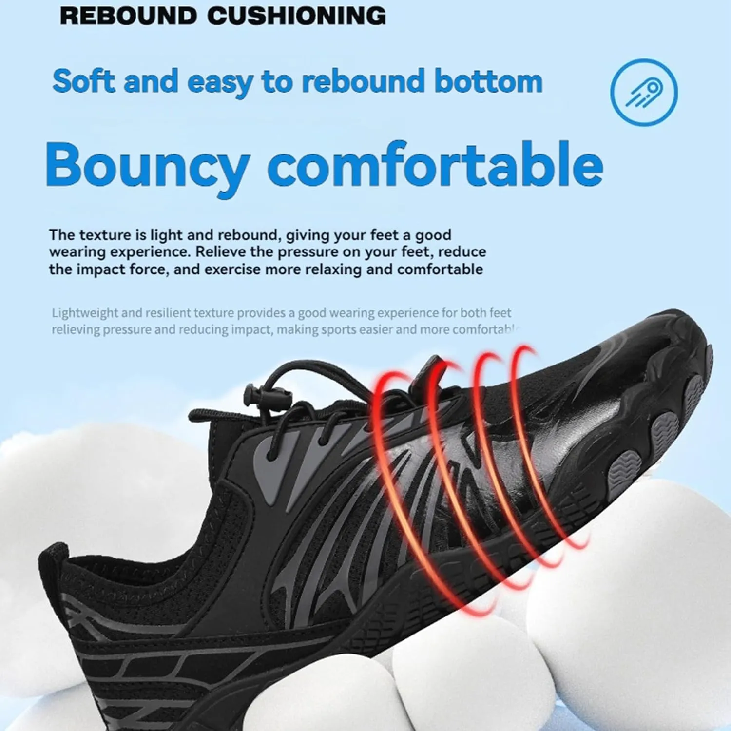 Footwear Pro Hike Barefoot Shoes Women Men Waterproof Trail Running Healthy & Non-Slip Barefoot Shoes for Women Beach Swim Surf Hiking Walking Shoes