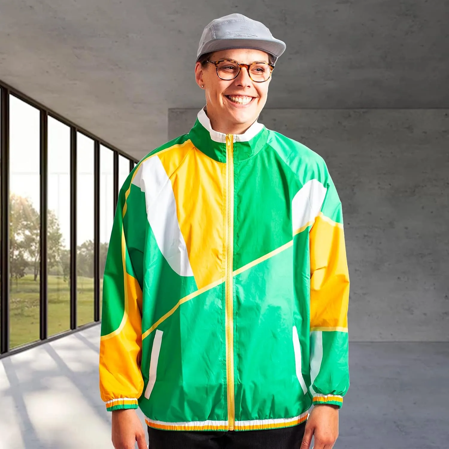 Funny Guy Mugs 80s & 90s Retro Windbreaker