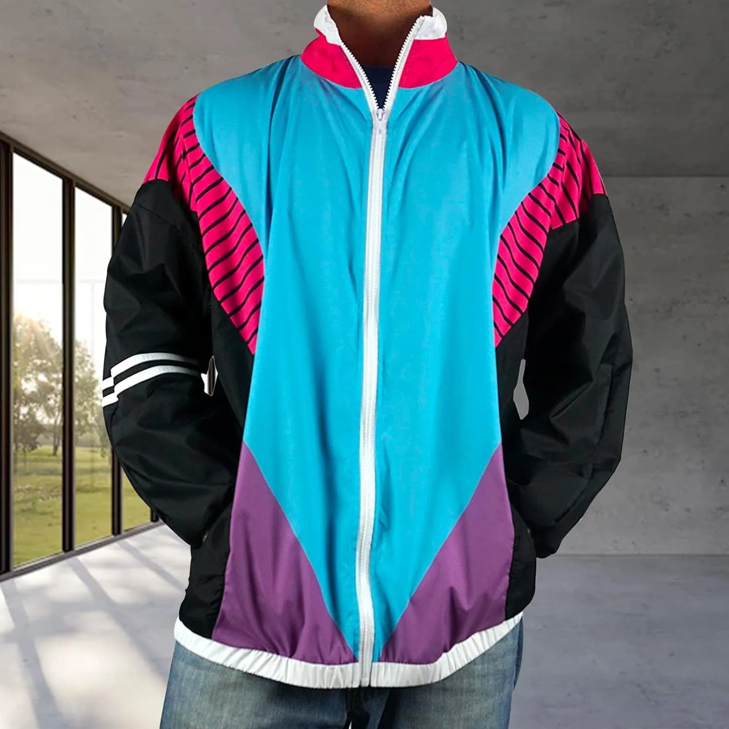 Funny Guy Mugs 80s & 90s Retro Windbreaker