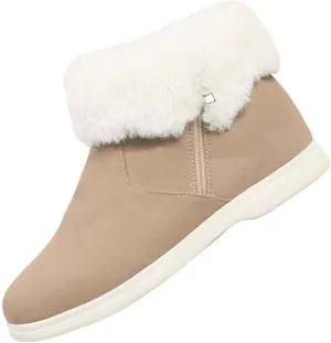 Furry Snow Boots for Women Zapatos Para Invierno Mujer Botas De Invierno Womens Duck Boots Winter Boots for Women Fashion Size 12
